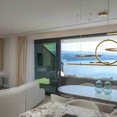 Apartment Vista Magica With Swimming Pool Opatija