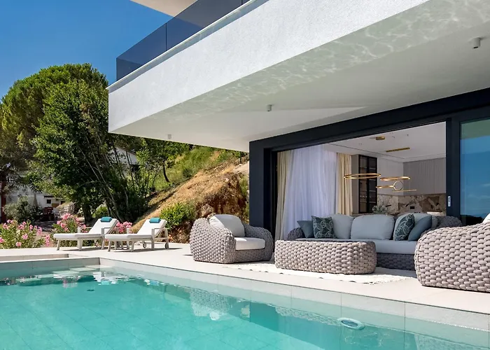 Vista Magica With Swimming Pool Apartment Opatija