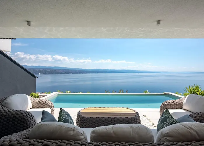 Vista Magica With Swimming Pool Daire Opatija