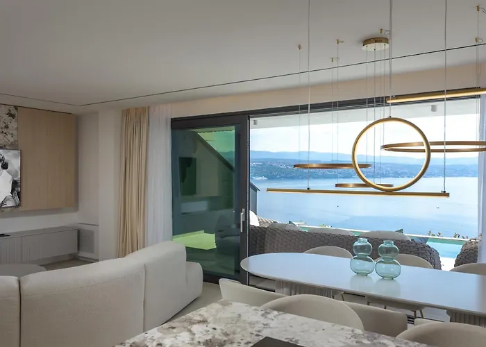 Apartment Vista Magica With Swimming Pool Opatija