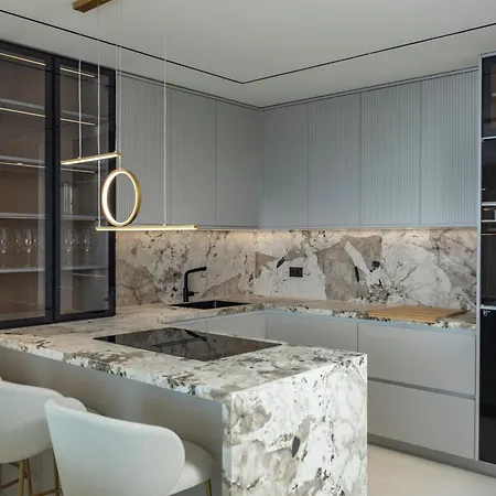 アパート Vista Magica With Swimming Pool オパティヤ