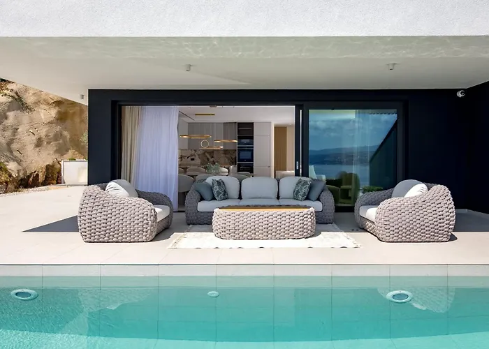 Vista Magica With Swimming Pool Апартаменти Опатія